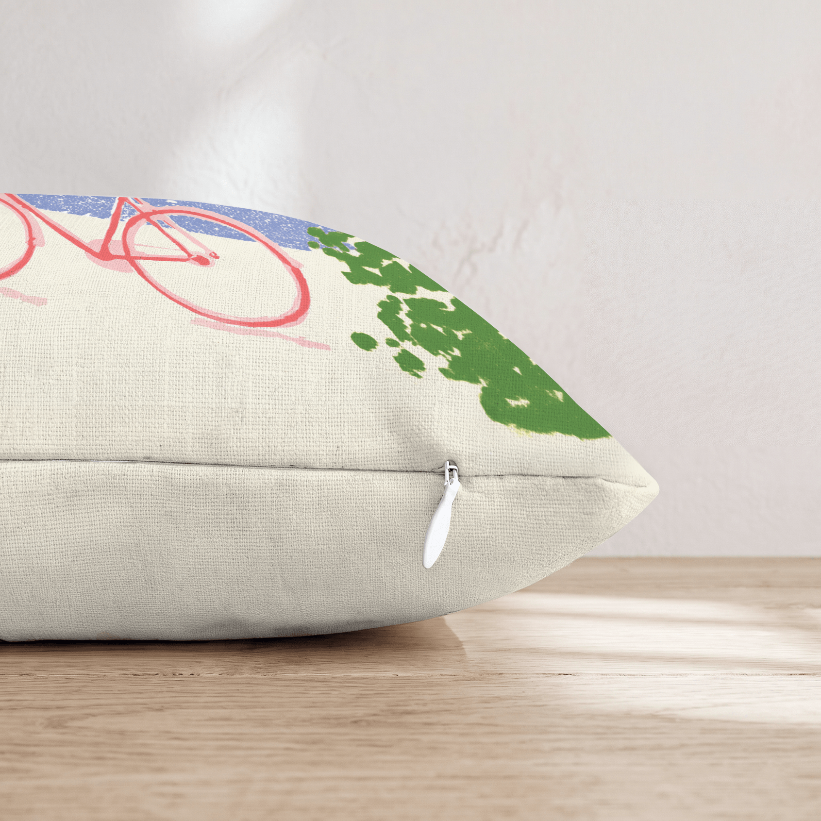 Peaceful Ride Throw Pillow - Hillcroft Home