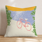 Peaceful Ride Throw Pillow - Hillcroft Home