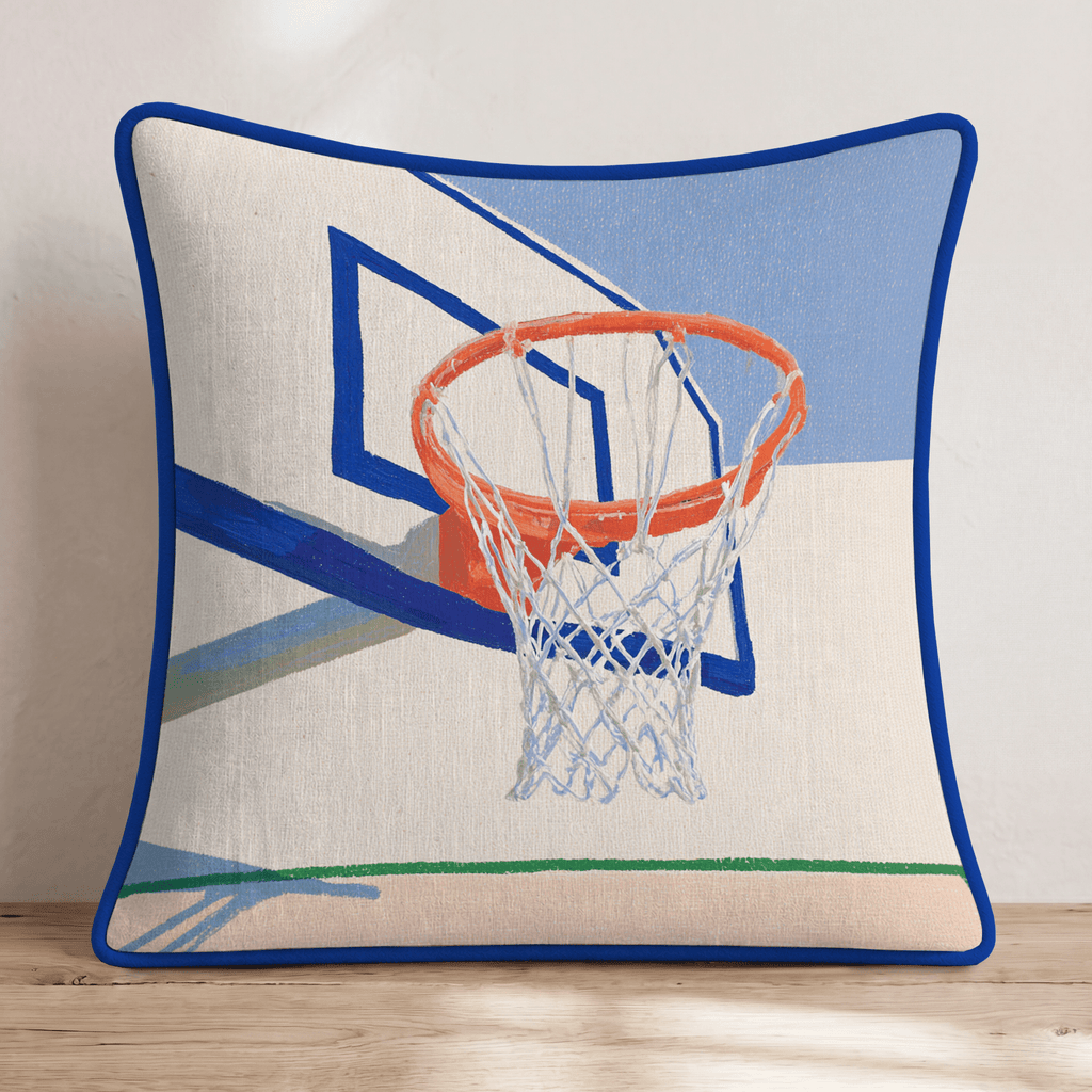 Peach Basket Throw Pillow - Hillcroft Home