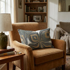 Peacock Green Throw Pillow - Hillcroft Home
