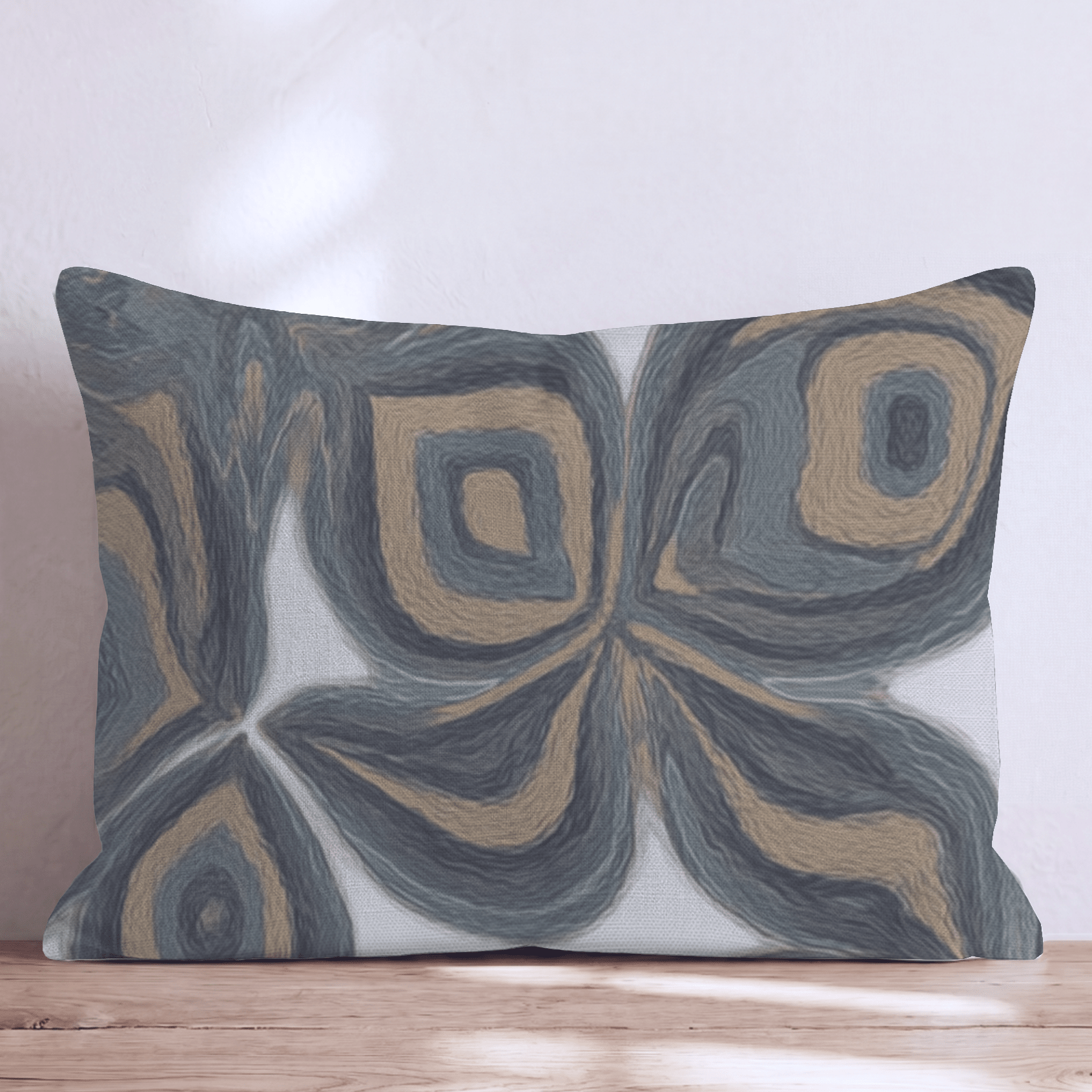 Peacock Green Throw Pillow - Hillcroft Home