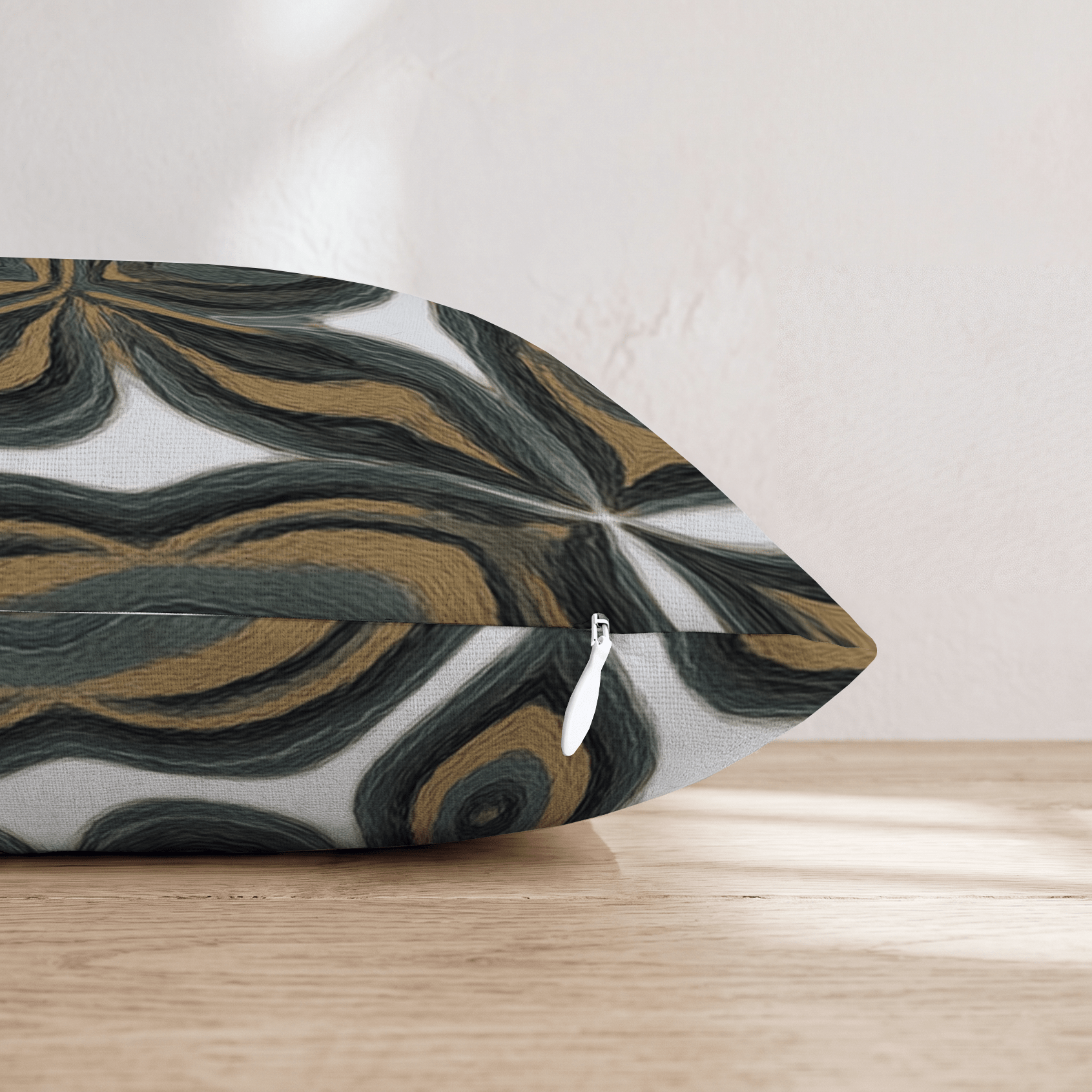 Peacock Green Throw Pillow - Hillcroft Home