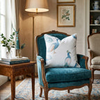 Peacock Season Throw Pillow - Hillcroft Home