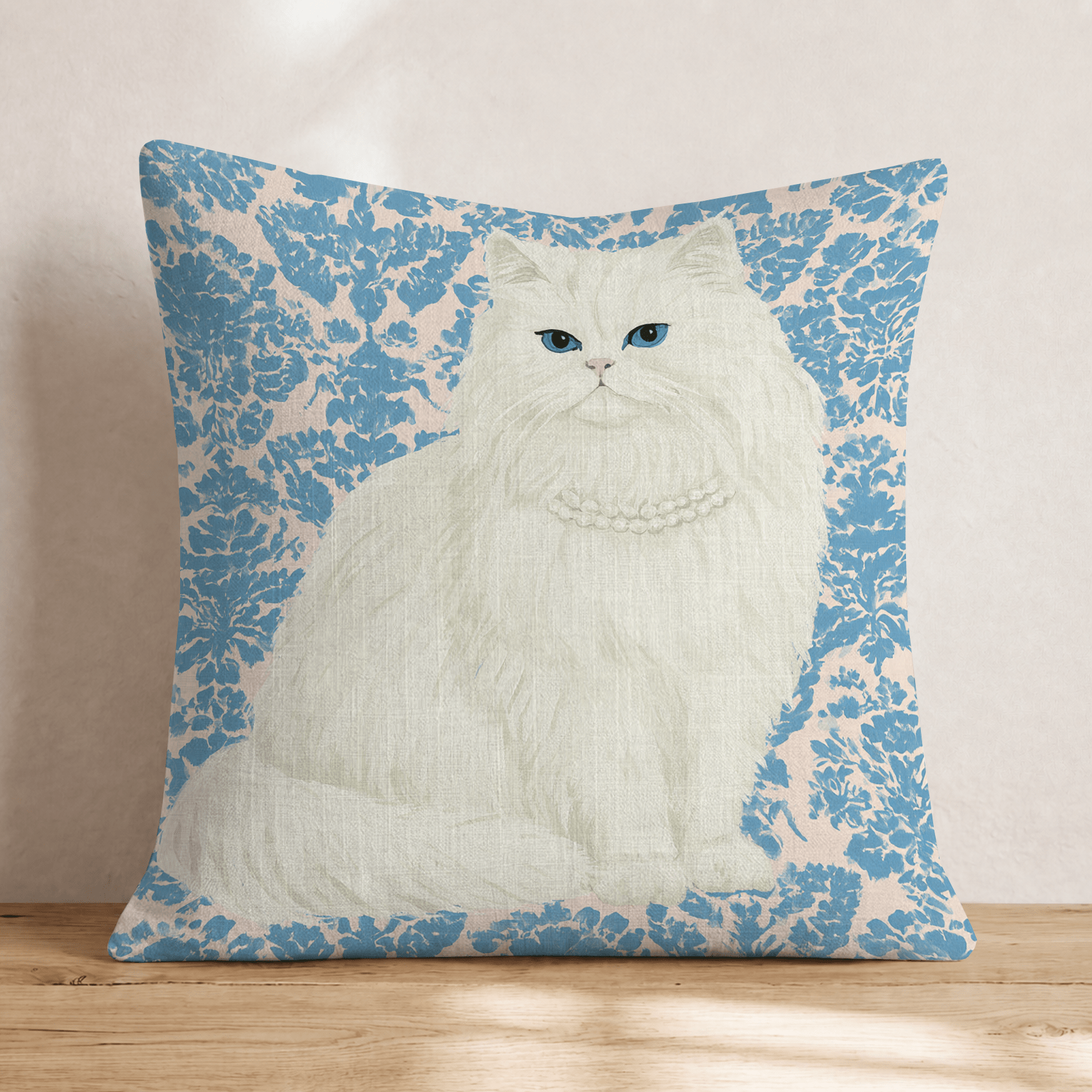Pearl Necklace Persian Throw Pillow - Hillcroft Home