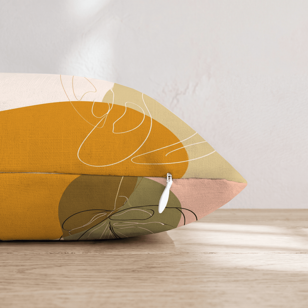 Pebble Line Scatter Throw Pillow - Hillcroft Home