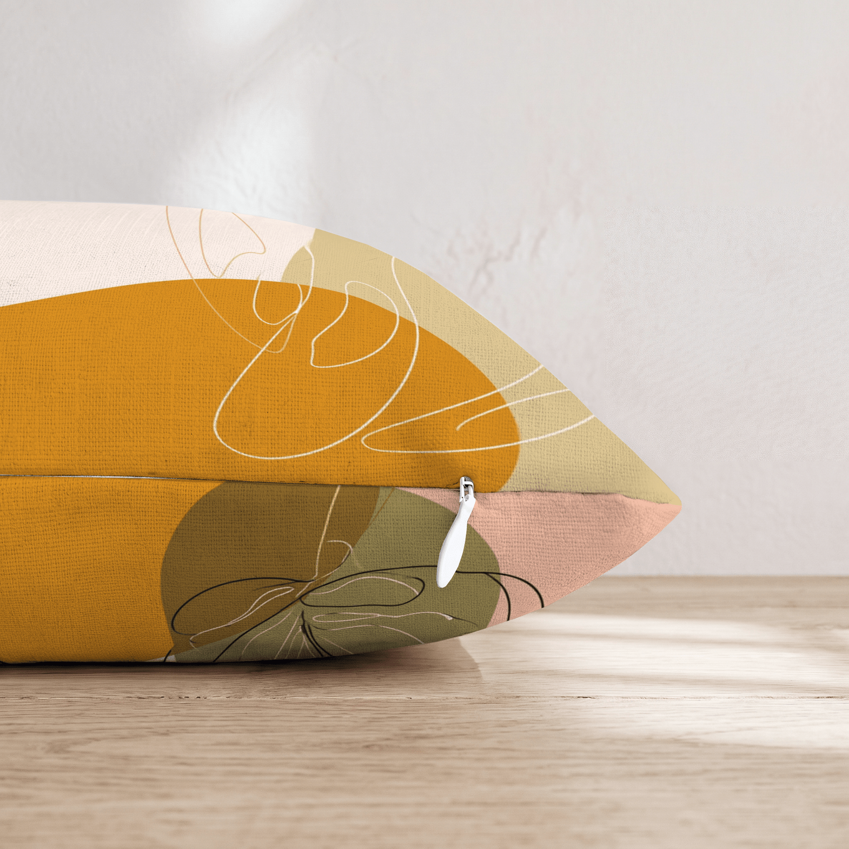 Pebble Line Scatter Throw Pillow - Hillcroft Home