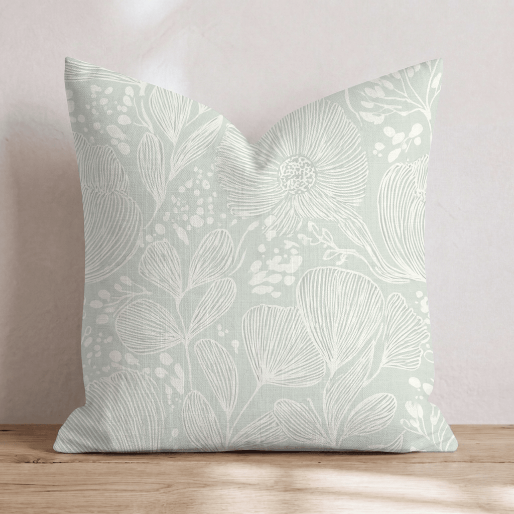 Pencil Pines Throw Pillow - Hillcroft Home