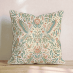 Penelope Parrot Throw Pillow - Hillcroft Home
