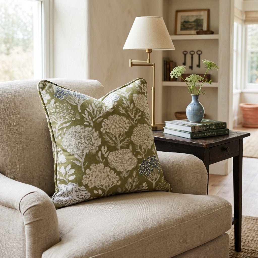 Penned Pippa Throw Pillow - Hillcroft Home