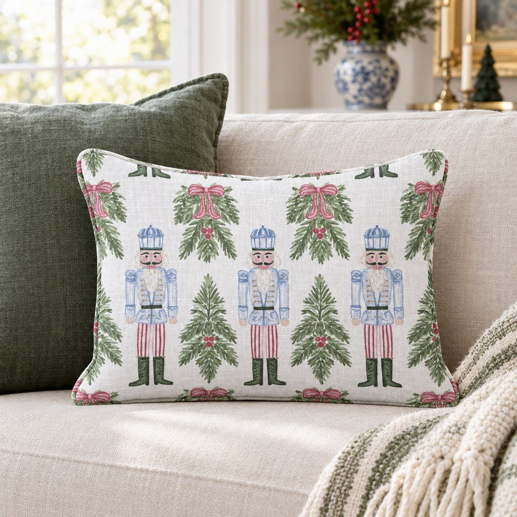 Peppermint Patrol Throw Pillow throw pillow - Hillcroft Home