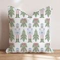 Peppermint Patrol Throw Pillow throw pillow - Hillcroft Home