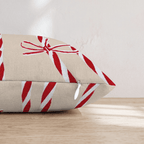 Peppermint String Throw Pillow - Hillcroft Home