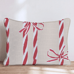 Peppermint String Throw Pillow - Hillcroft Home