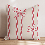 Peppermint String Throw Pillow - Hillcroft Home