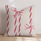 Peppermint String Throw Pillow - Hillcroft Home