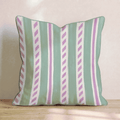 Peppermint Twist Orchid Throw Pillow throw pillow - Hillcroft Home