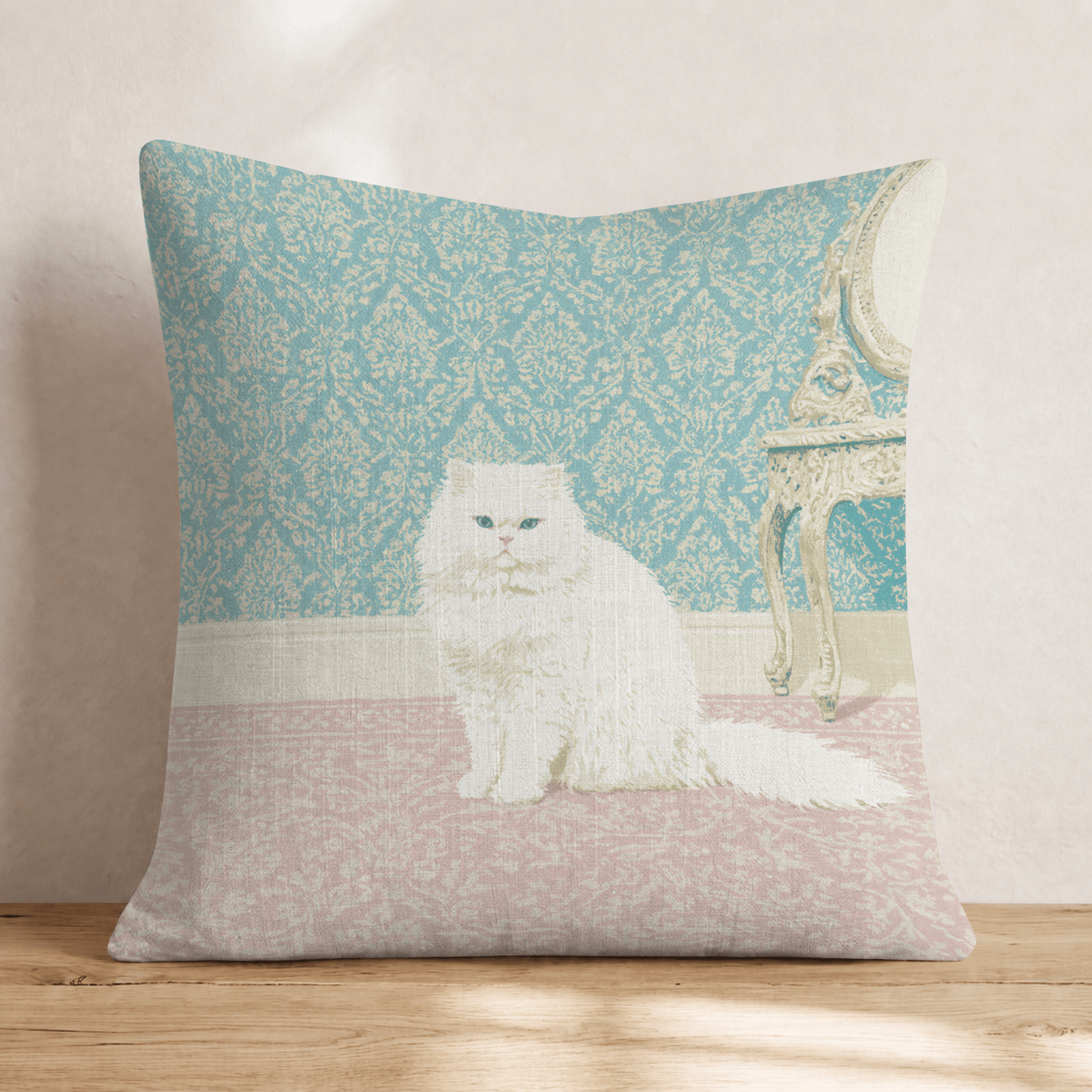 Persian Manor Throw Pillow - Hillcroft Home