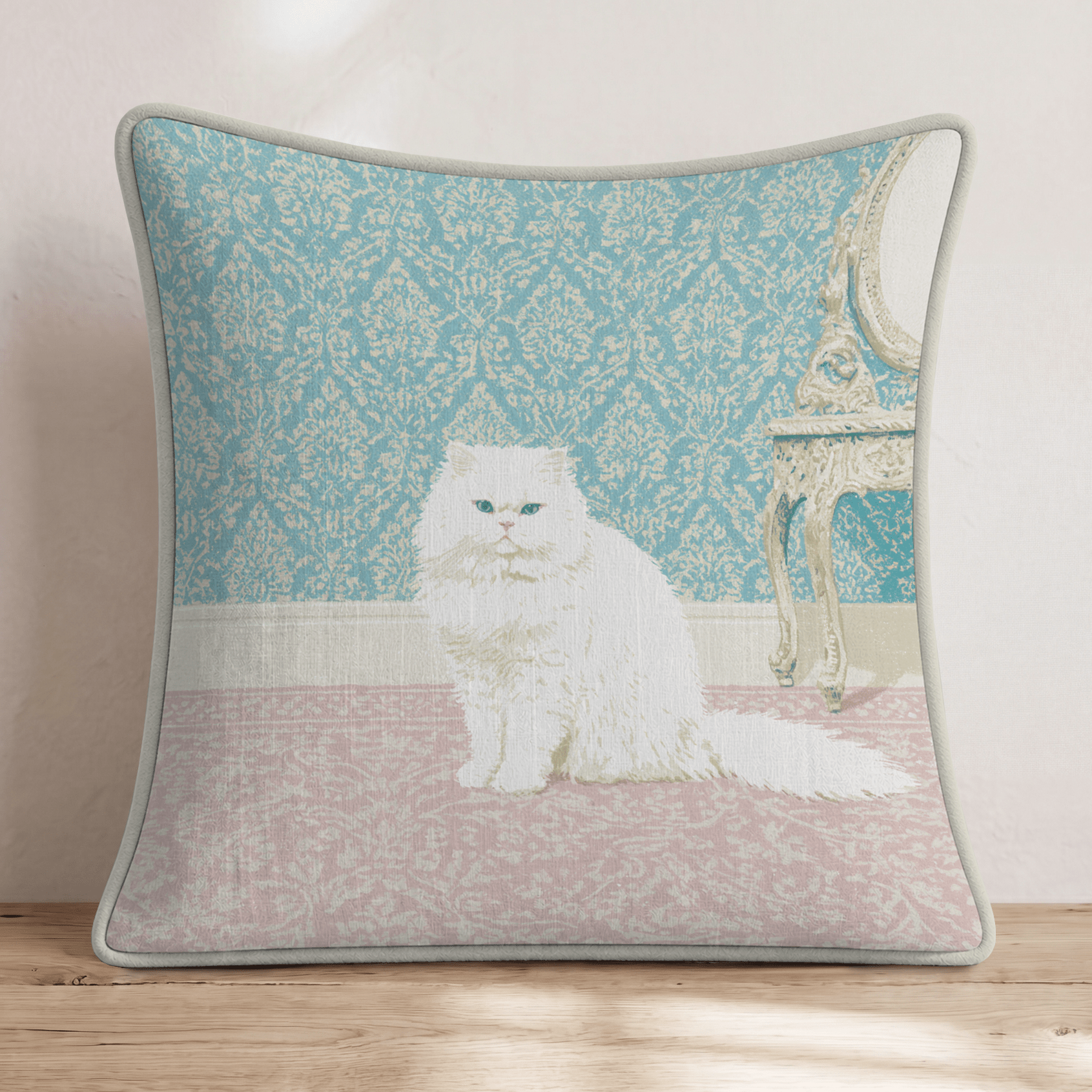 Persian Manor Throw Pillow - Hillcroft Home