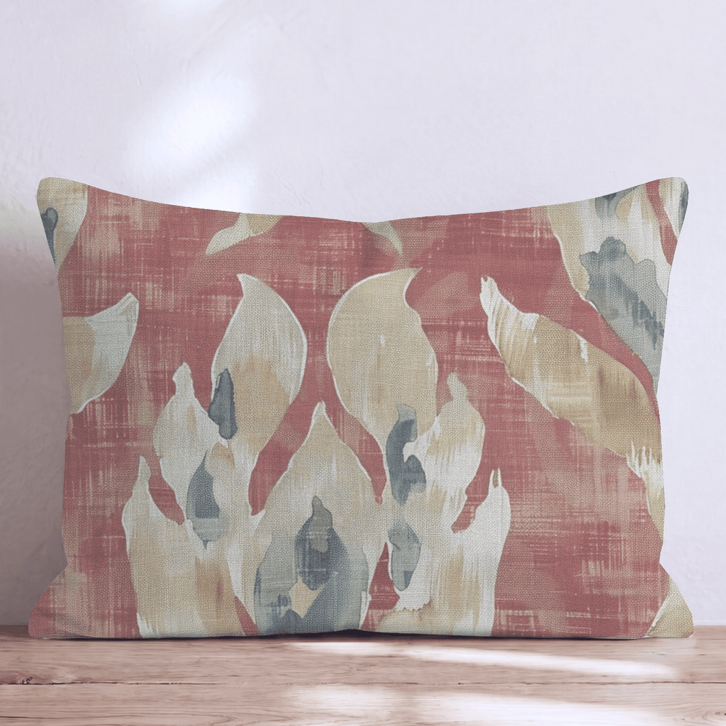 Persimmon & Circumstance Throw Pillow - Hillcroft Home