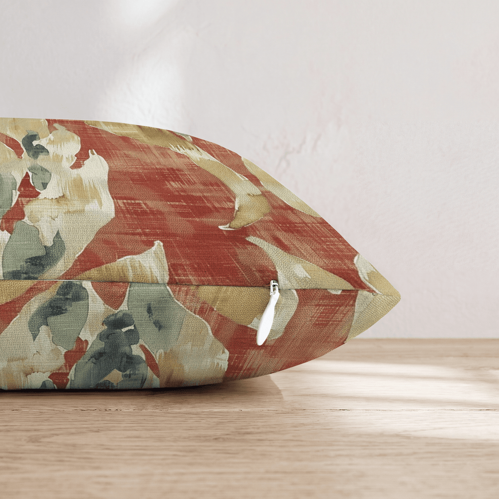 Persimmon & Circumstance Throw Pillow - Hillcroft Home