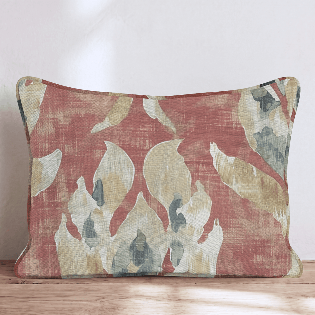 Persimmon & Circumstance Throw Pillow - Hillcroft Home