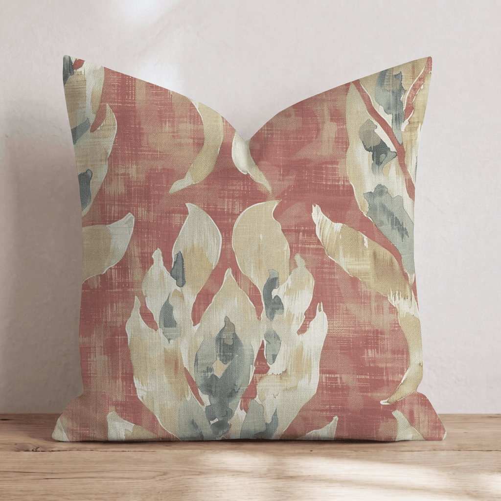 Persimmon & Circumstance Throw Pillow - Hillcroft Home