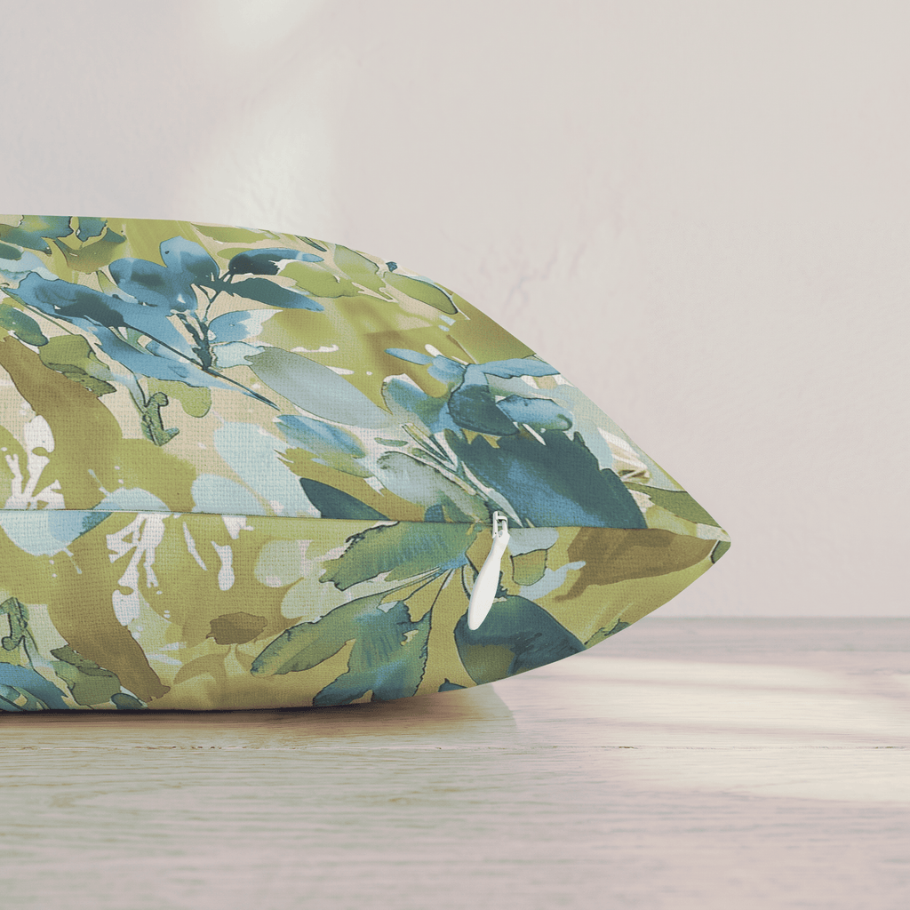Pesto Resistance Throw Pillow throw pillow - Hillcroft Home