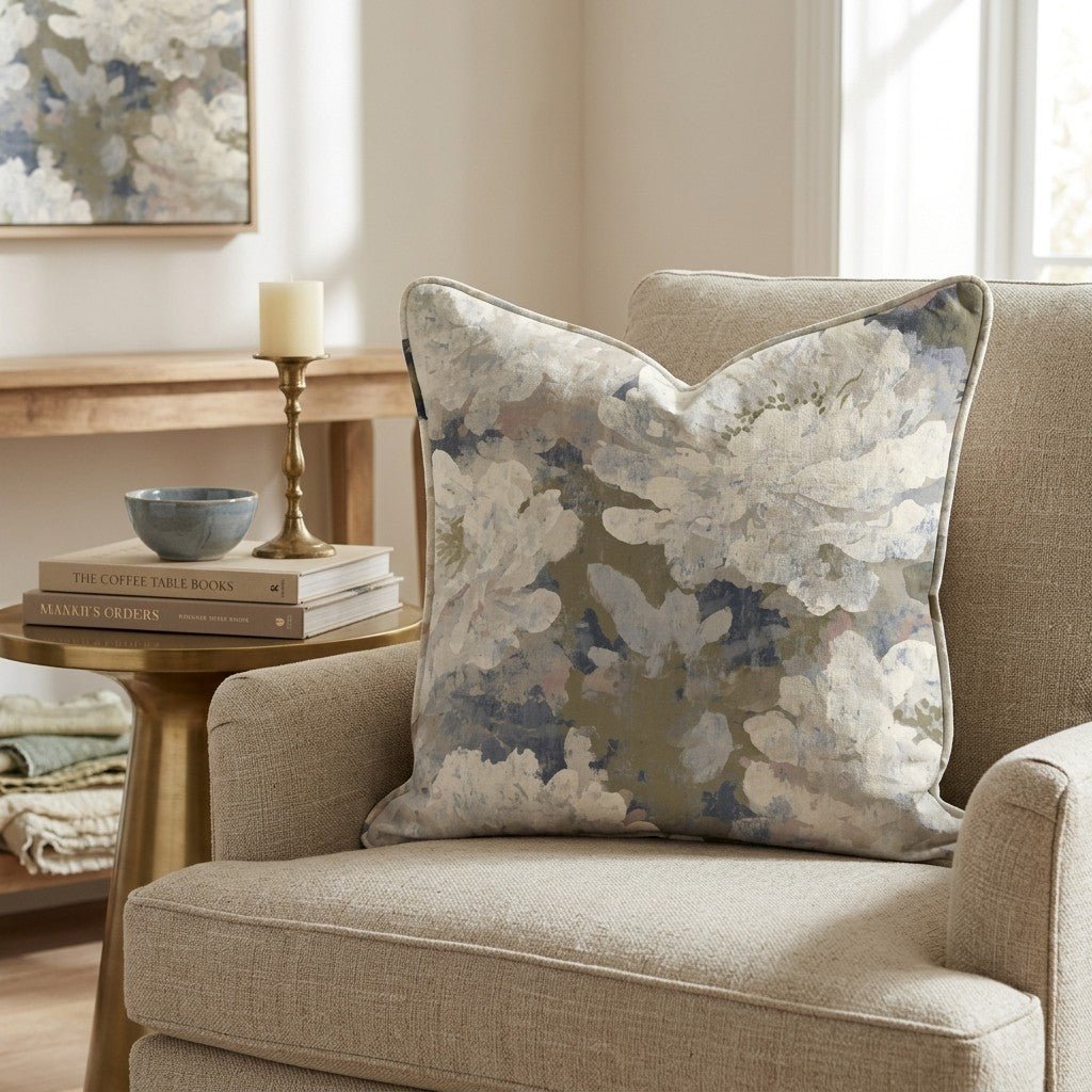 Petal Parade Throw Pillow - Hillcroft Home