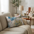 Petal Press Throw Pillow - Hillcroft Home