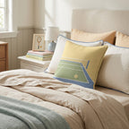 Pickleball Court Throw Pillow - Hillcroft Home