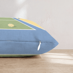 Pickleball Court Throw Pillow - Hillcroft Home