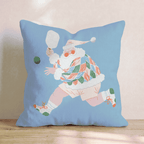 Pickleball Jump Smash Throw Pillow - Hillcroft Home