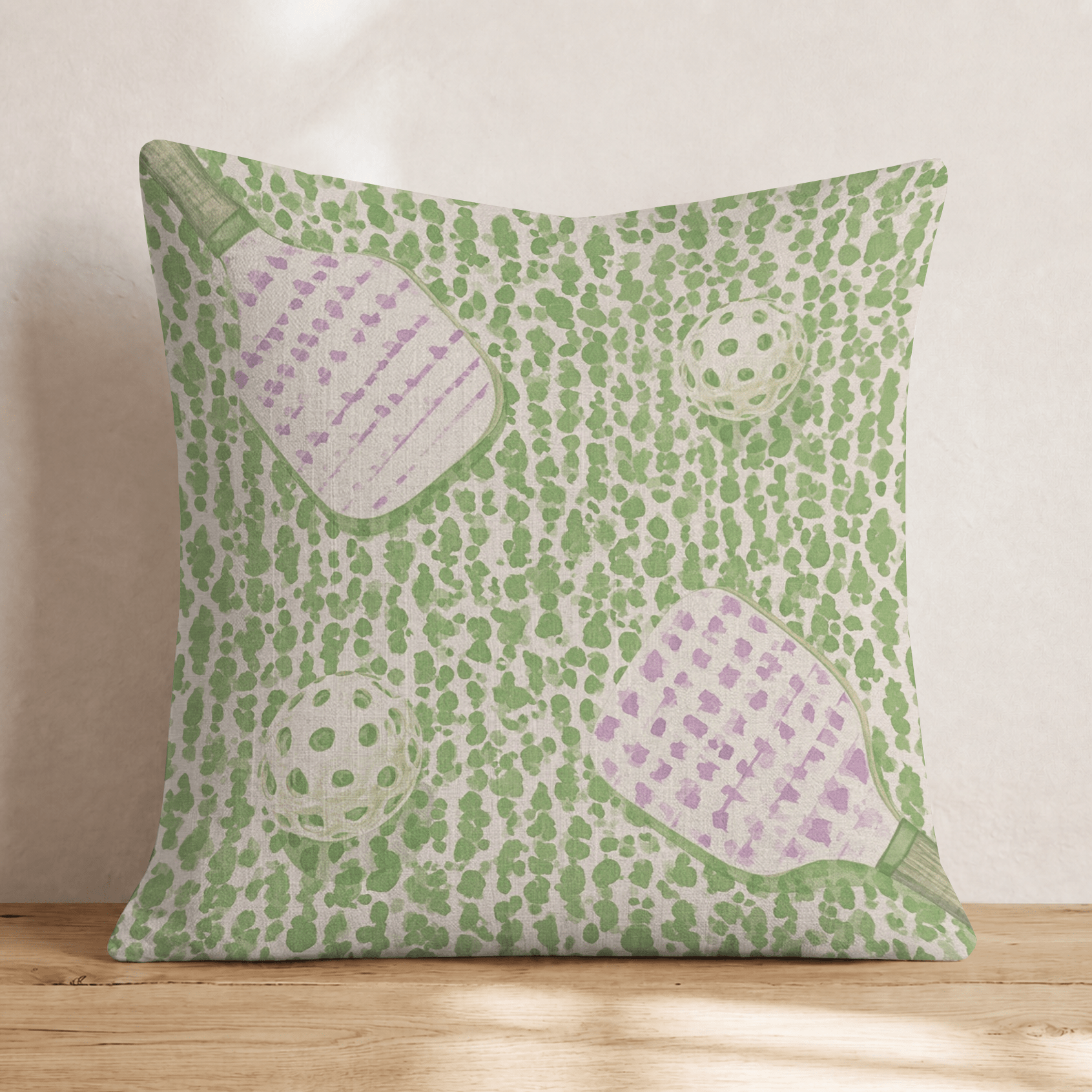 Pickleball Love Throw Pillow - Hillcroft Home
