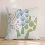 Pickleball Paddle Set Throw Pillow - Hillcroft Home