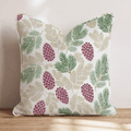 Pine Cone Botanical Throw Pillow - Hillcroft Home