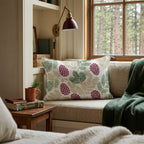 Pine Cone Botanical Throw Pillow - Hillcroft Home