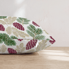 Pine Cone Botanical Throw Pillow - Hillcroft Home