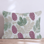 Pine Cone Botanical Throw Pillow - Hillcroft Home