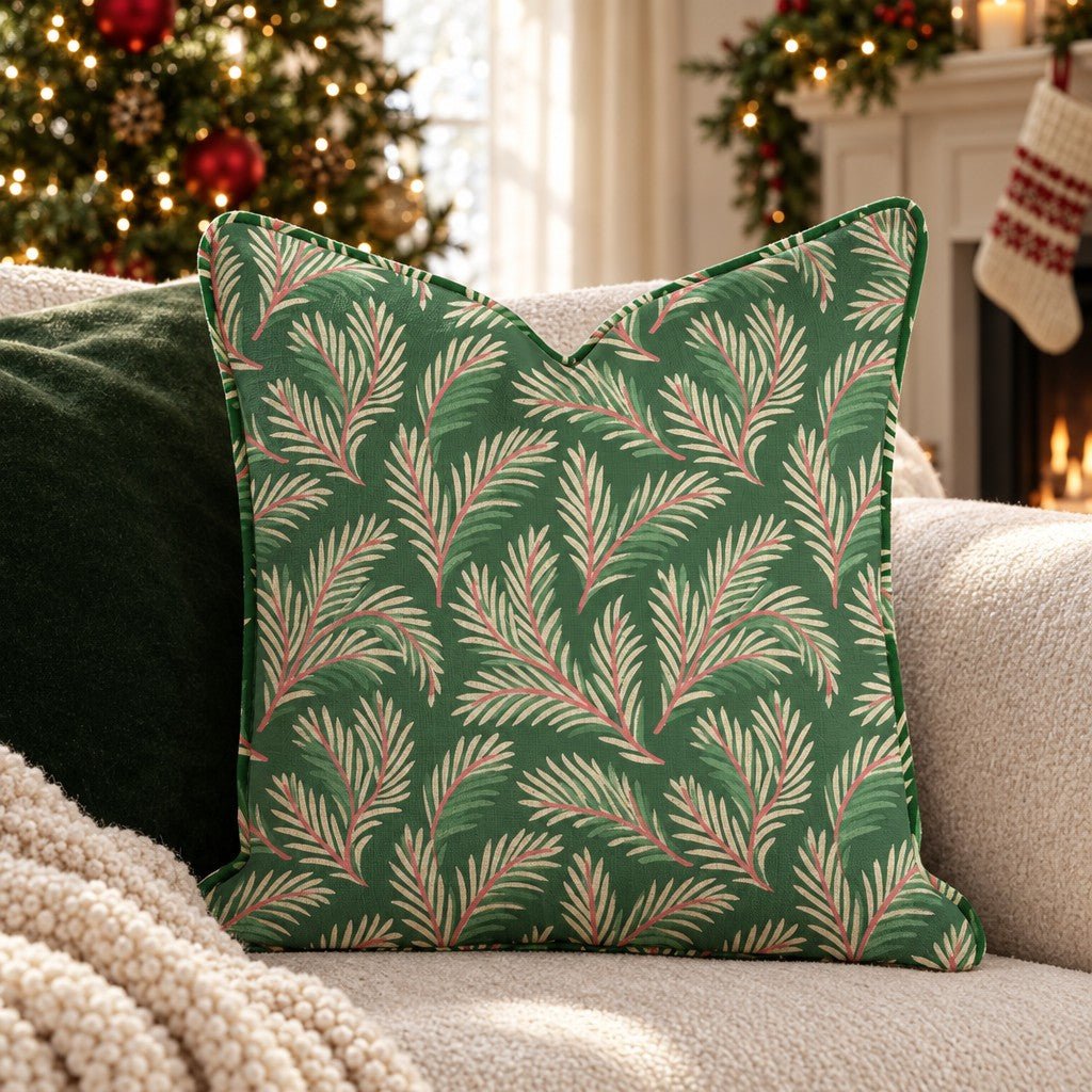 Pine Dining Throw Pillow throw pillow - Hillcroft Home