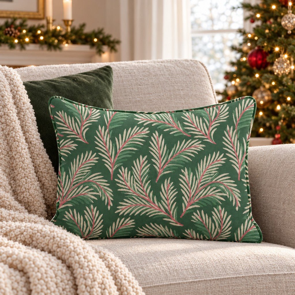 Pine Dining Throw Pillow throw pillow - Hillcroft Home