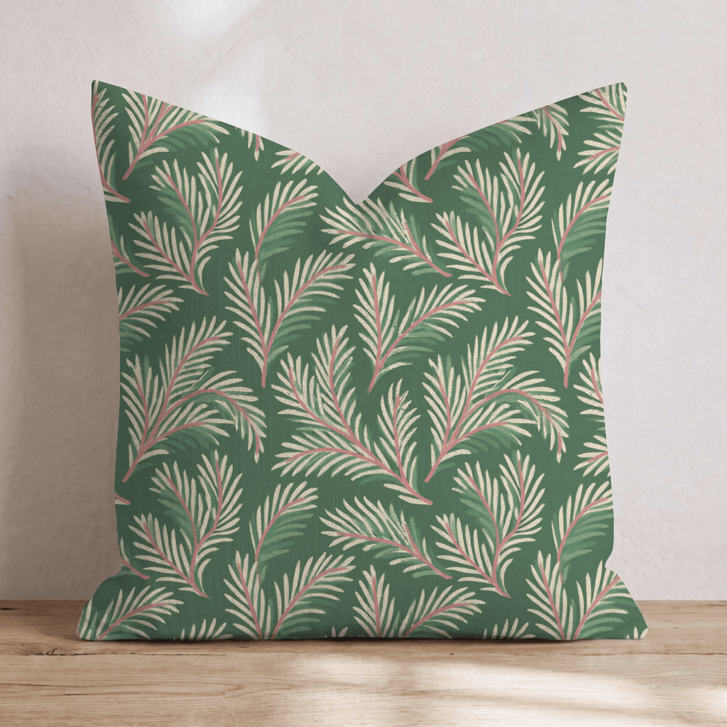 Pine Dining Throw Pillow throw pillow - Hillcroft Home
