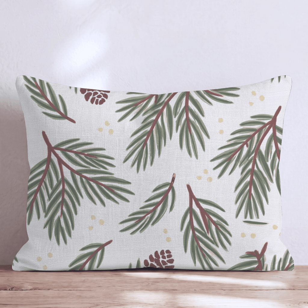 Pinecone Hollow Throw Pillow throw pillow - Hillcroft Home