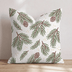 Pinecone Hollow Throw Pillow throw pillow - Hillcroft Home