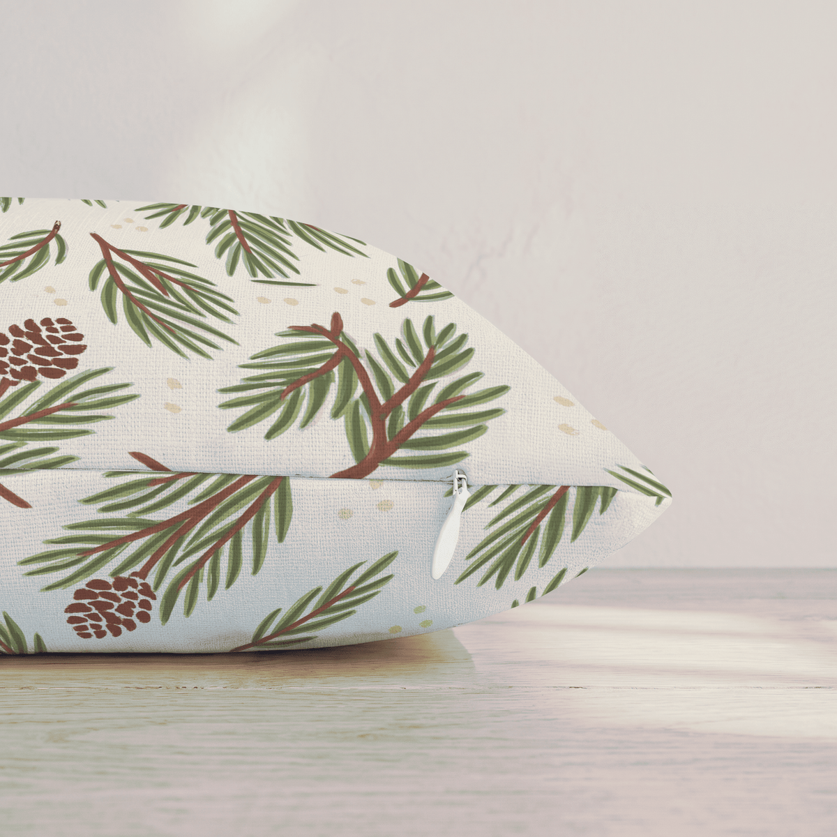 Pinecone Hollow Throw Pillow throw pillow - Hillcroft Home