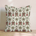 Pinecone Parade Throw Pillow throw pillow - Hillcroft Home
