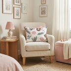 Pinecone Poinsettia Scatter Throw Pillow - Hillcroft Home