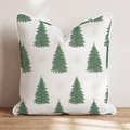 Pining for Snow Throw Pillow throw pillow - Hillcroft Home