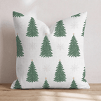 Pining for Snow Throw Pillow throw pillow - Hillcroft Home