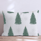 Pining for Snow Throw Pillow throw pillow - Hillcroft Home