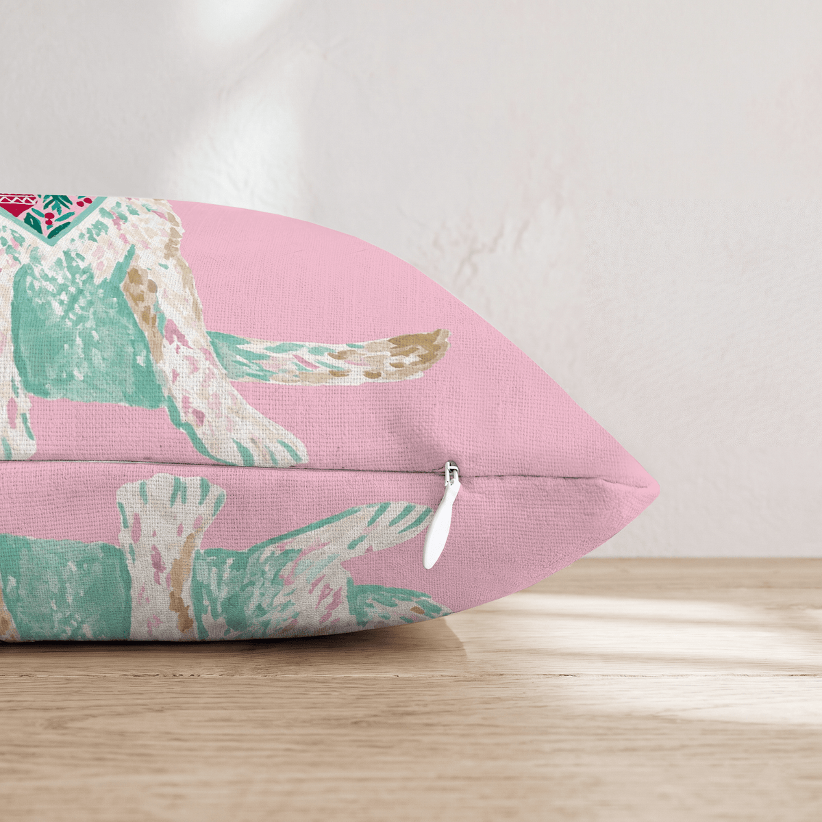 Pink Bandana Labrador Retriever Throw Pillow - Hillcroft Home